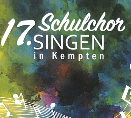 Wir laden Sie zum Schulchorsingen herzlich ein